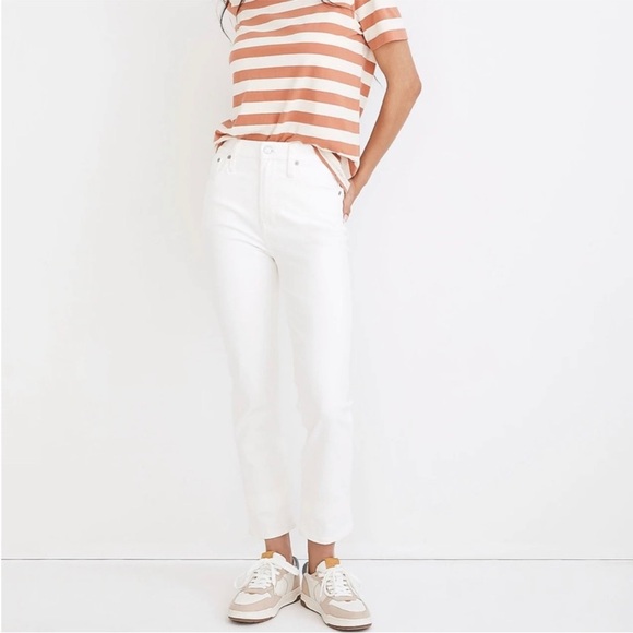 Madewell White the curvy perfect vintage jean sz 30 - Picture 7 of 11